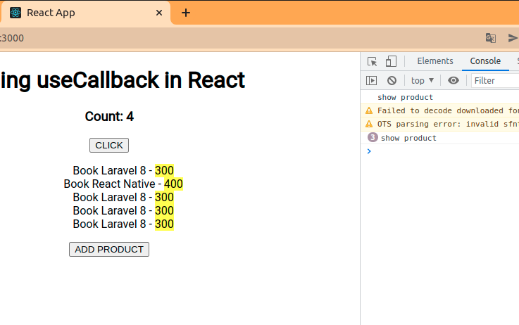 useCallback in React